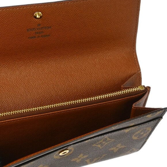 Louis Vuitton Monogram Porte Monnaie Credit Wallet M61726 TH0093 195309 - Picture 12 of 12
